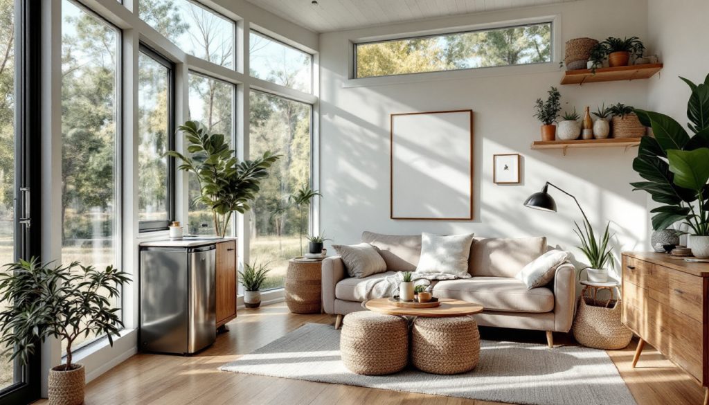 découvrez comment aménager l'intérieur d'une maison container avec des idées innovantes et durables. transformez cet espace atypique en un foyer chaleureux et fonctionnel grâce à nos conseils et inspirations.